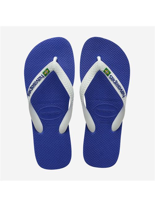 Infradito uomo logo colore marine